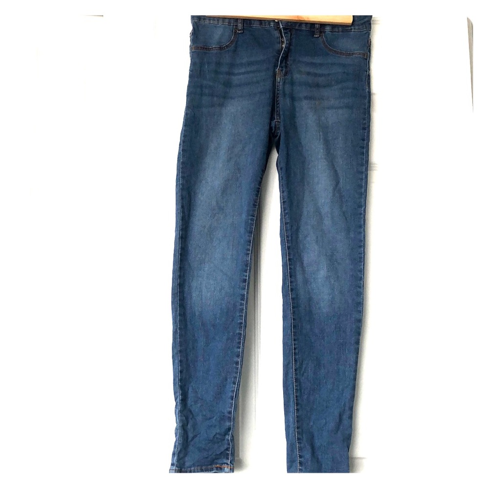 Mango Jane line,  light blue Jeans